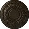 Ekena Millwork Jackson Ceiling Medallion (Fits Canopies up to 13 1/2"), 32 3/4"OD x 2 1/2"P, Stone Hearth Crackle CM32JASHC - alternate 1
